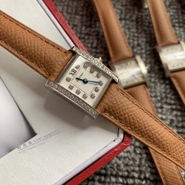 卡地亞專櫃爆款手錶 Cartier經典款法國坦克Tank Franaise系列 女裝腕表  gjs1824
